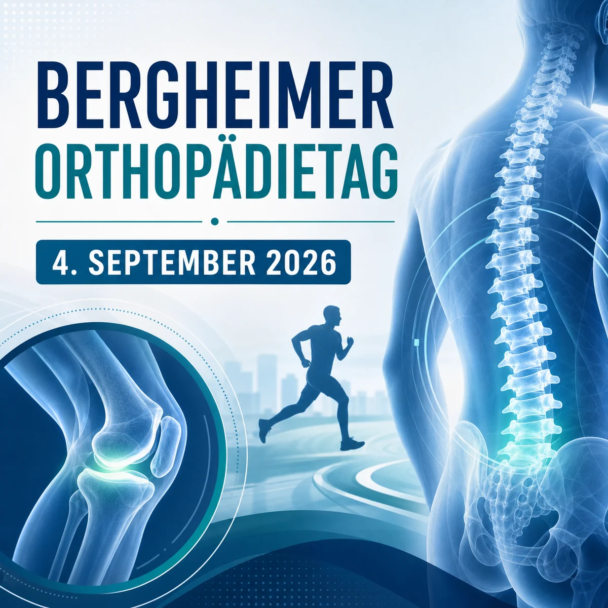 Individuelles Erftpost-Veranstaltungsmotiv zum Bergheimer Orthopädietag