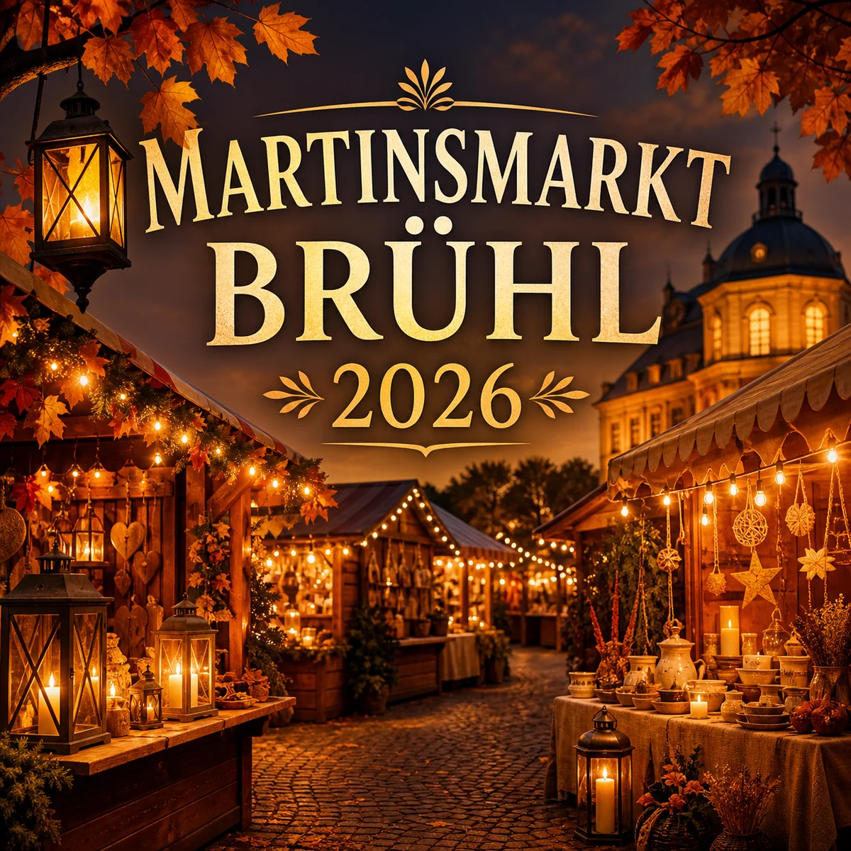 Individuelles Erftpost-Motiv zum Martinsmarkt Brühl