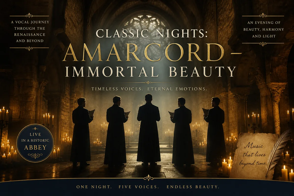 Individuelles Erftpost-Veranstaltungsmotiv zu Classic Nights: amarcord – Immortal Beauty