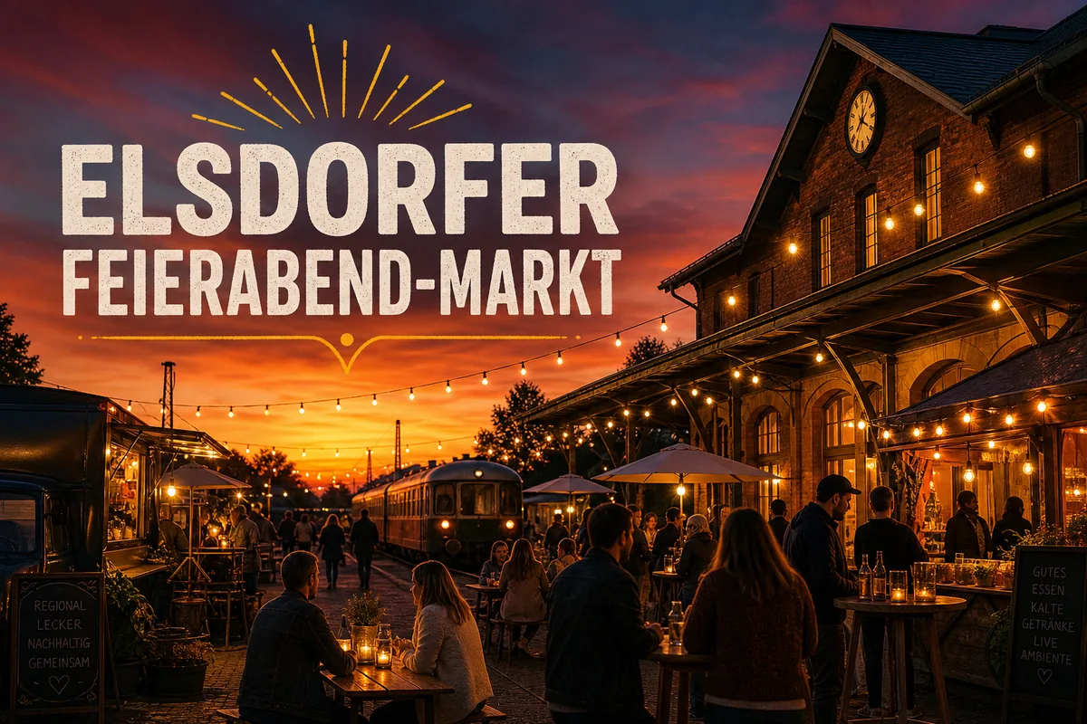 Individuelles Erftpost-Veranstaltungsmotiv zu Elsdorfer Feierabend-Markt