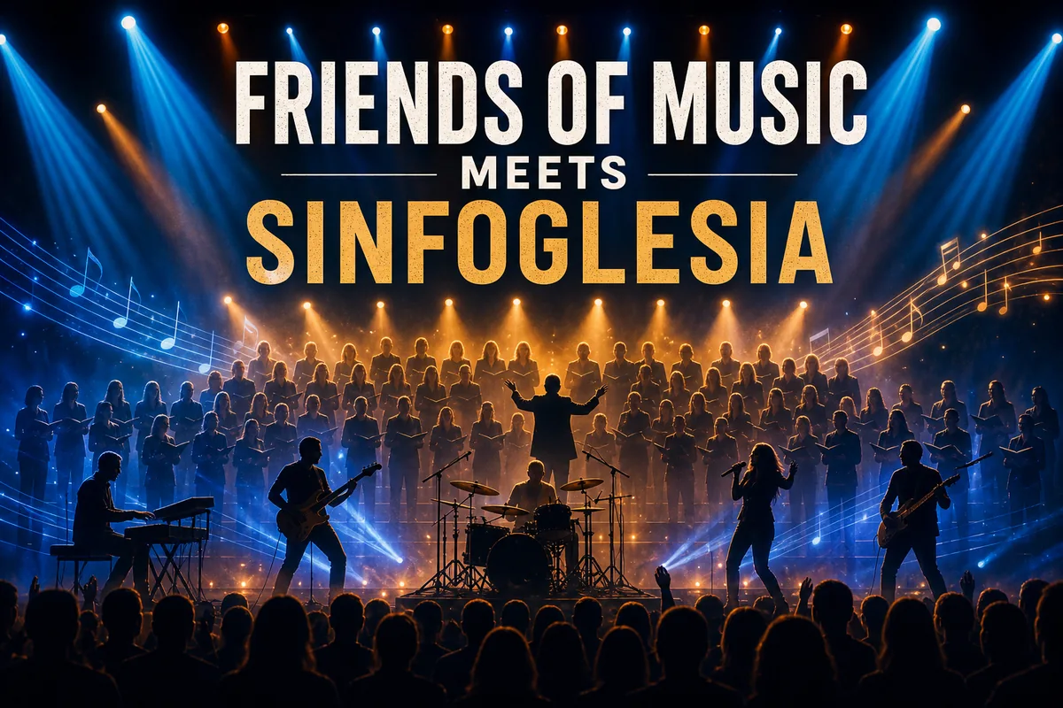 Individuelles Erftpost-Veranstaltungsmotiv zu Friends of Music meets Sinfoglesia