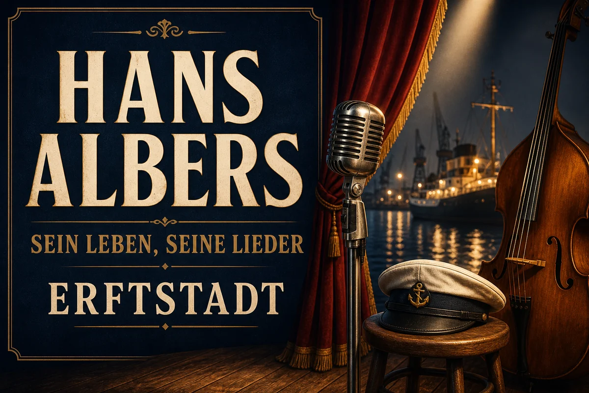 Individuelles Erftpost-Veranstaltungsmotiv zu Hans Albers – Sein Leben, seine Lieder