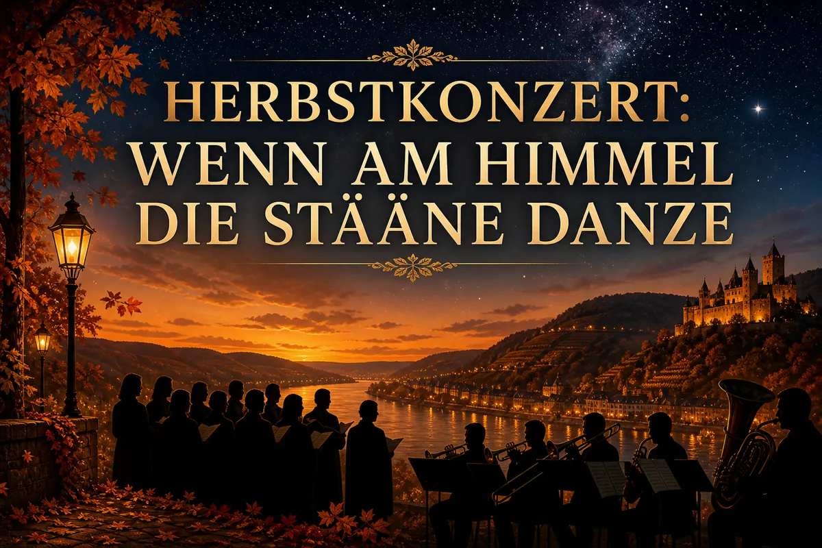 Individuelles Erftpost-Veranstaltungsmotiv zu Herbstkonzert: Wenn am Himmel die Stääne danze