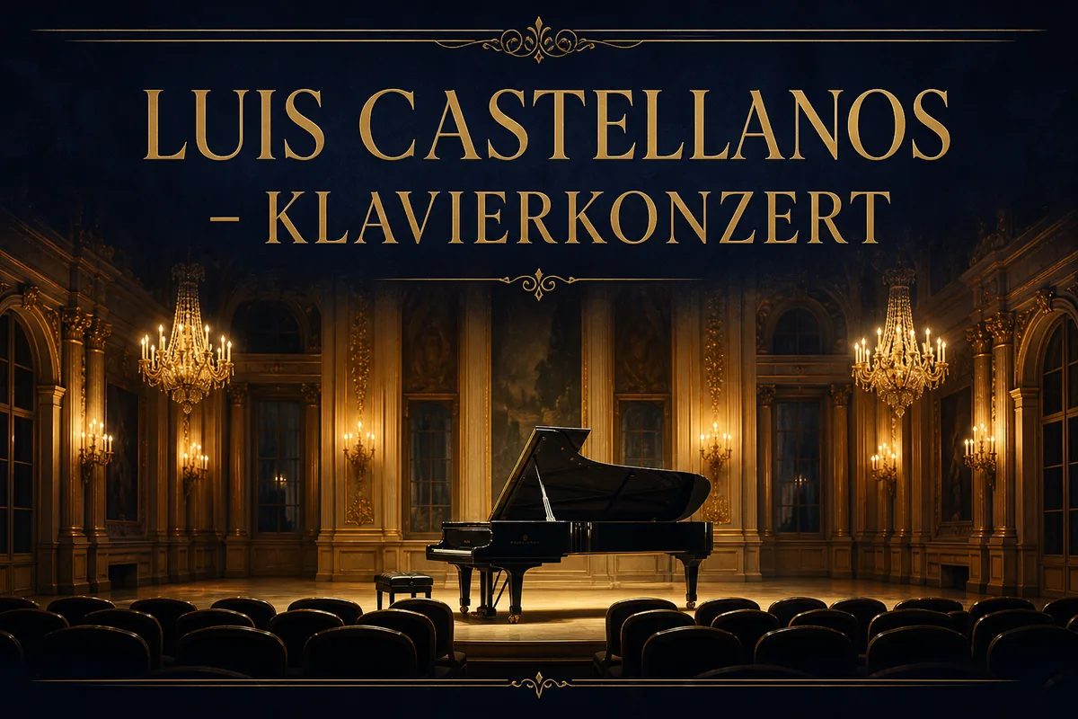 Individuelles Erftpost-Veranstaltungsmotiv zu Luis Castellanos – Klavierkonzert