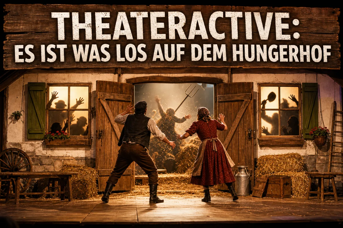 Individuelles Erftpost-Veranstaltungsmotiv zu TheaterACTive: Es ist was los auf dem Hungerhof