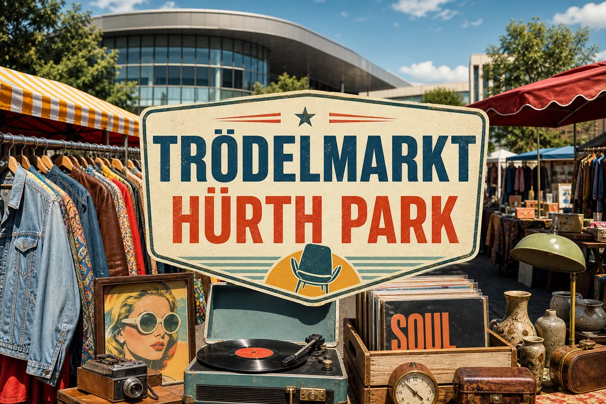 Individuelles Erftpost-Veranstaltungsmotiv zu Trödelmarkt Hürth Park
