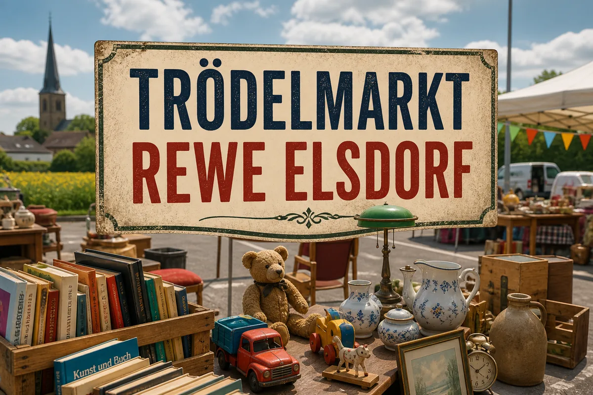Individuelles Erftpost-Veranstaltungsmotiv zu Trödelmarkt REWE Elsdorf