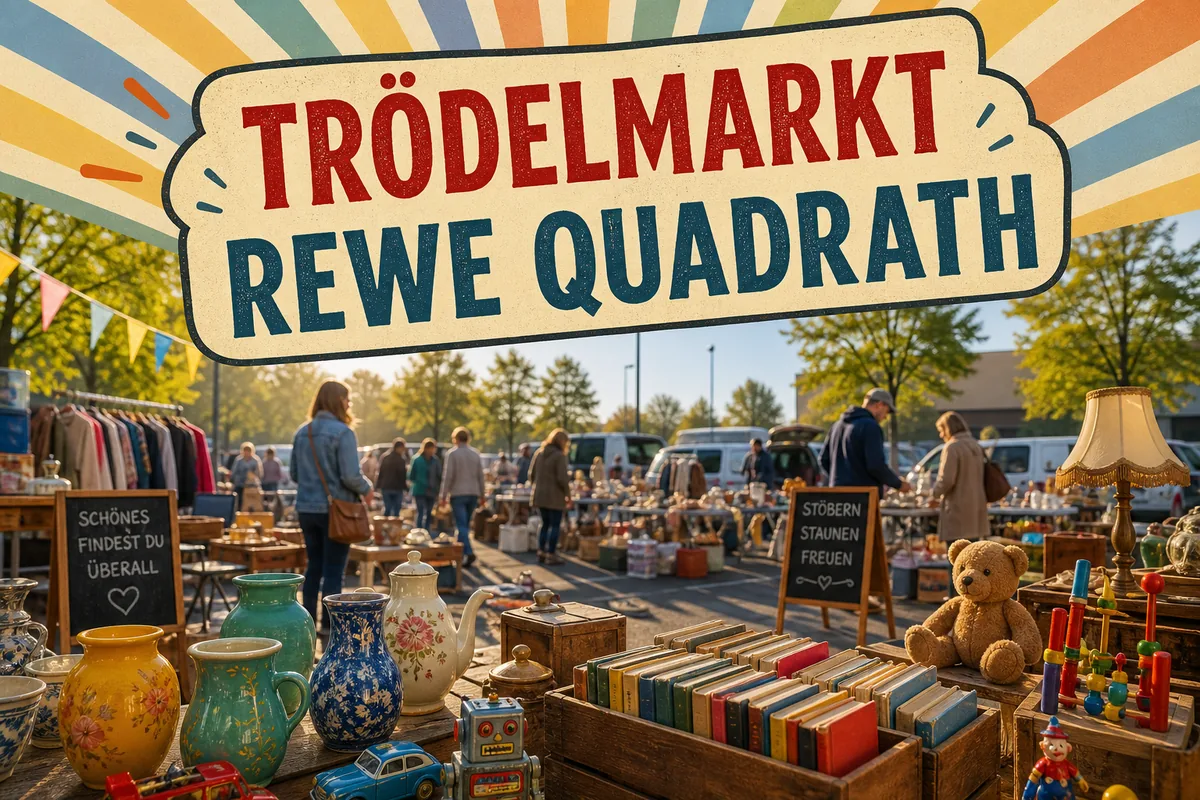 Individuelles Erftpost-Veranstaltungsmotiv zu Trödelmarkt REWE Quadrath