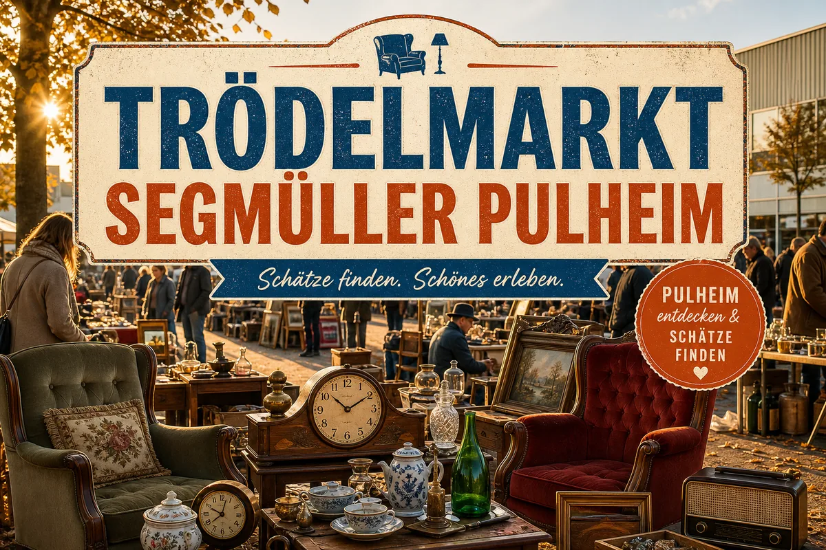 Individuelles Erftpost-Veranstaltungsmotiv zu Trödelmarkt Segmüller Pulheim