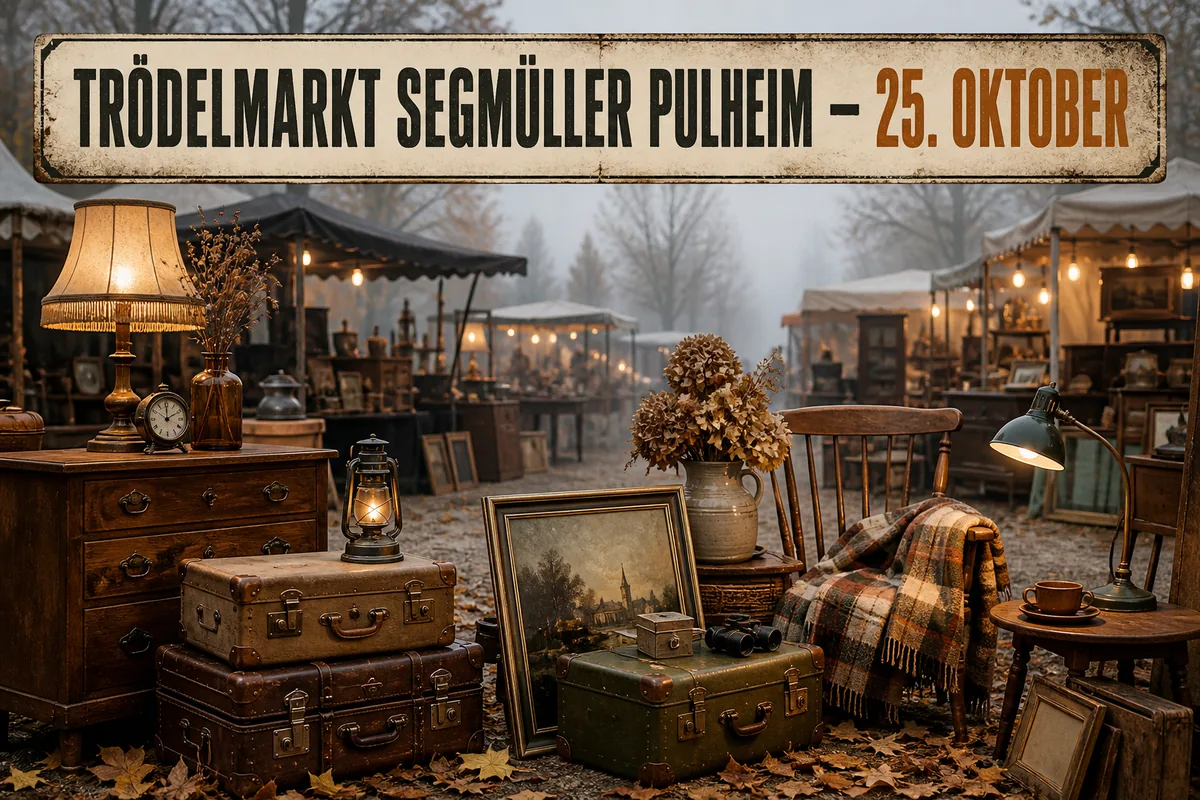 Individuelles Erftpost-Veranstaltungsmotiv zu Trödelmarkt Segmüller Pulheim