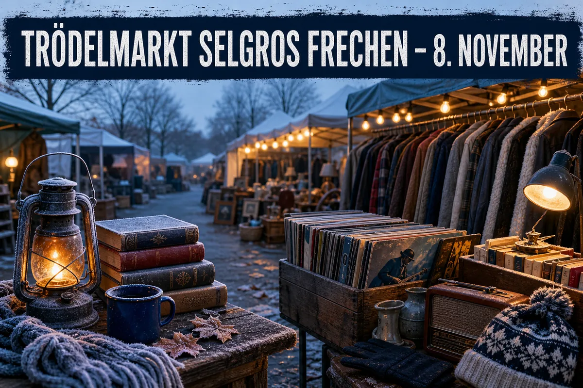Individuelles Erftpost-Veranstaltungsmotiv zu Trödelmarkt Selgros Frechen