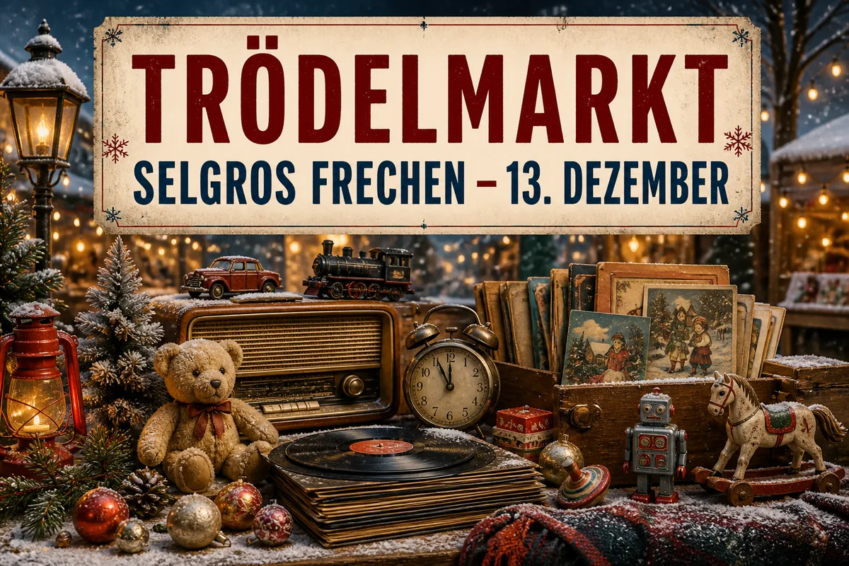 Individuelles Erftpost-Veranstaltungsmotiv zu Trödelmarkt Selgros Frechen