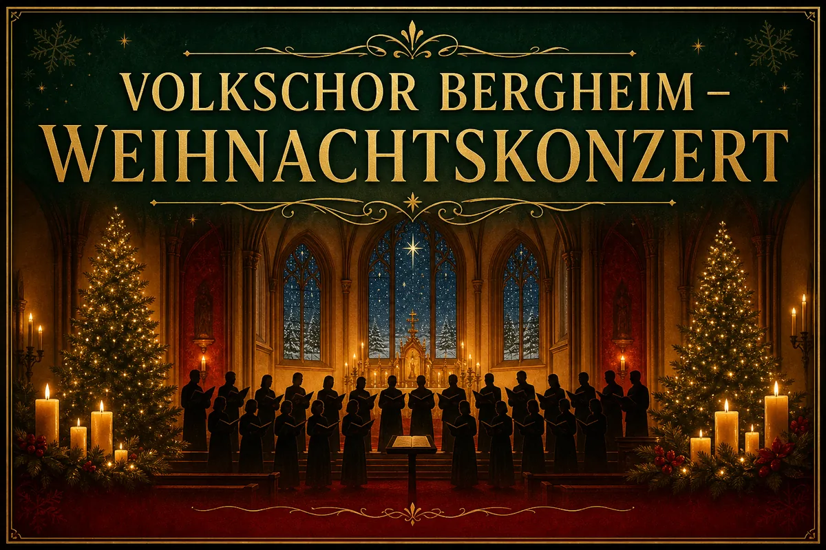 Individuelles Erftpost-Veranstaltungsmotiv zu Volkschor Bergheim – Weihnachtskonzert
