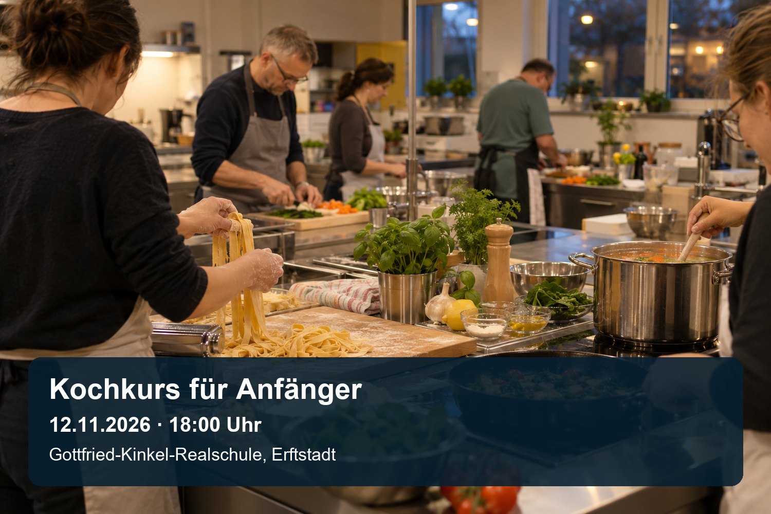 Kochkurs am 12. November 2026 in Erftstadt