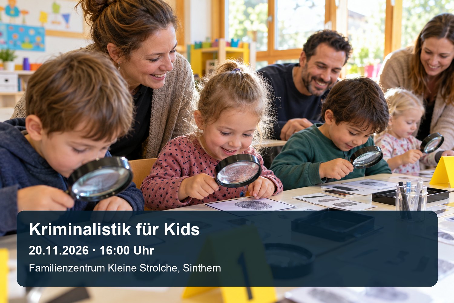Experimentierangebot für Kinder am 20. November 2026 in Sinthern