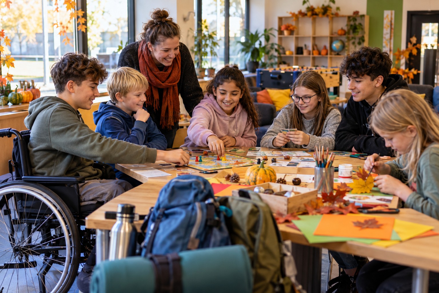 Symbolbild eines inklusiven Ferienangebots für Kinder und Jugendliche