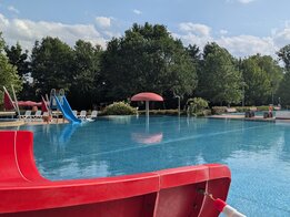 Schwimmbecken im Bedburger Freibad