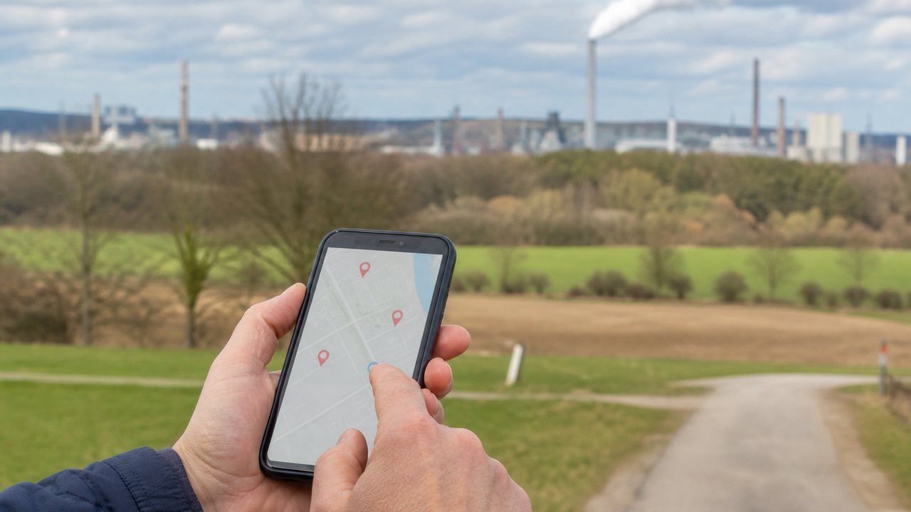 Symbolbild einer digitalen Meldung von Geruchswahrnehmungen